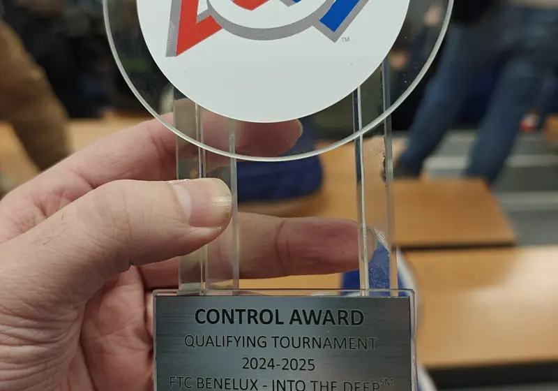 FIRST Tech Challenge-team wint Control Award